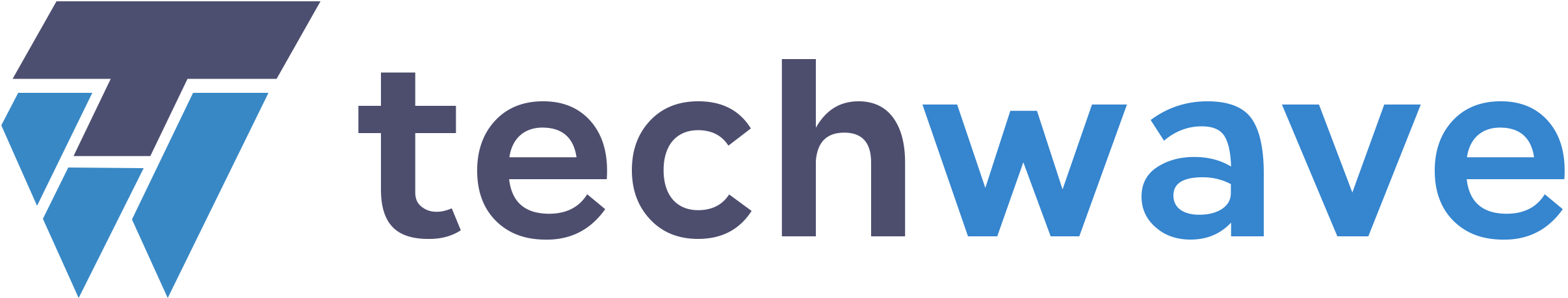 Techwave Logo with Logotype